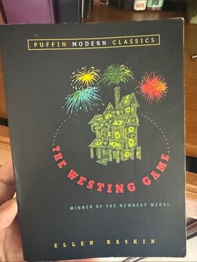 The Westing Game by Ellen Raskin - Black Cover